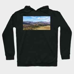 Langdale Pikes Panorama Hoodie